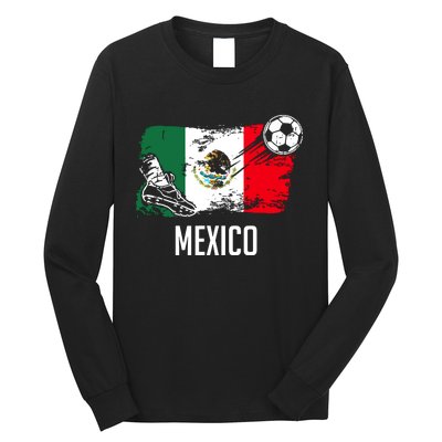 Mexico Flag Jersey Mexican Soccer Team Mexican Long Sleeve Shirt