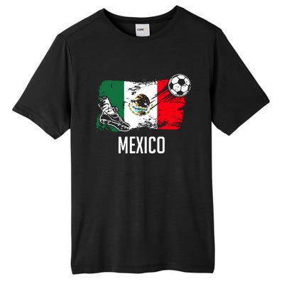 Mexico Flag Jersey Mexican Soccer Team Mexican Tall Fusion ChromaSoft Performance T-Shirt