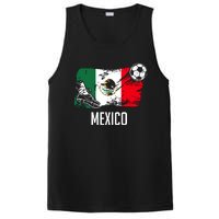 Mexico Flag Jersey Mexican Soccer Team Mexican PosiCharge Competitor Tank