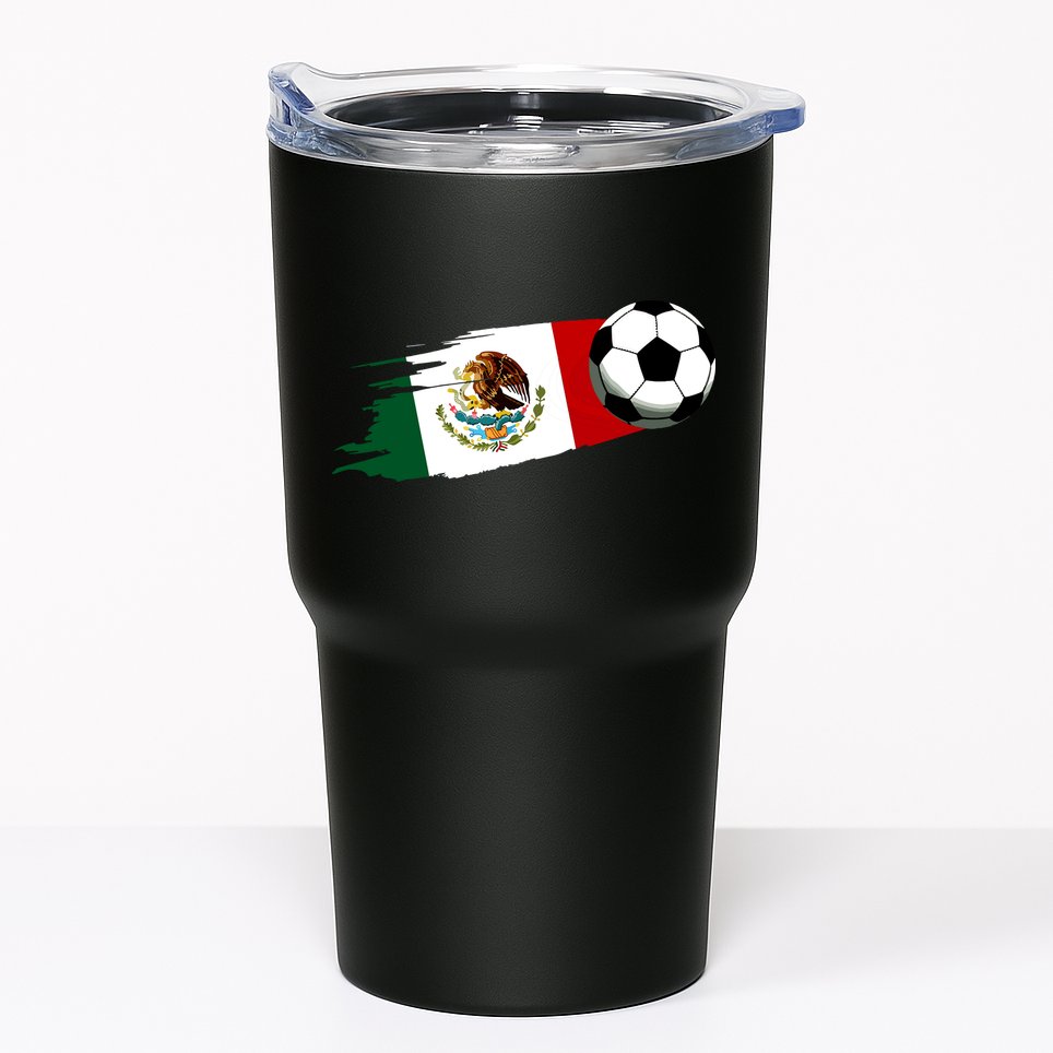 Mexico Flag Jersey Mexican Soccer Team Mexican Tumbler