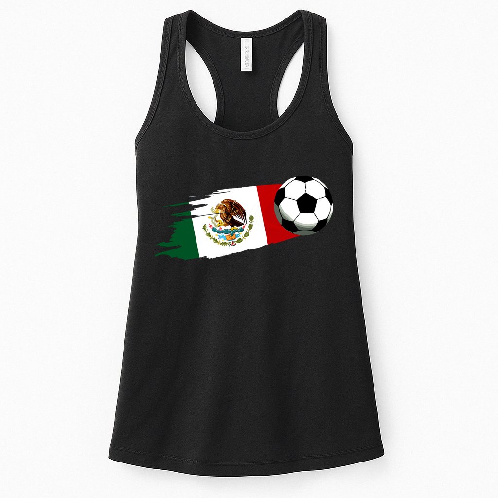 Mexico Flag Jersey Mexican Soccer Team Mexican Womens Tank Top