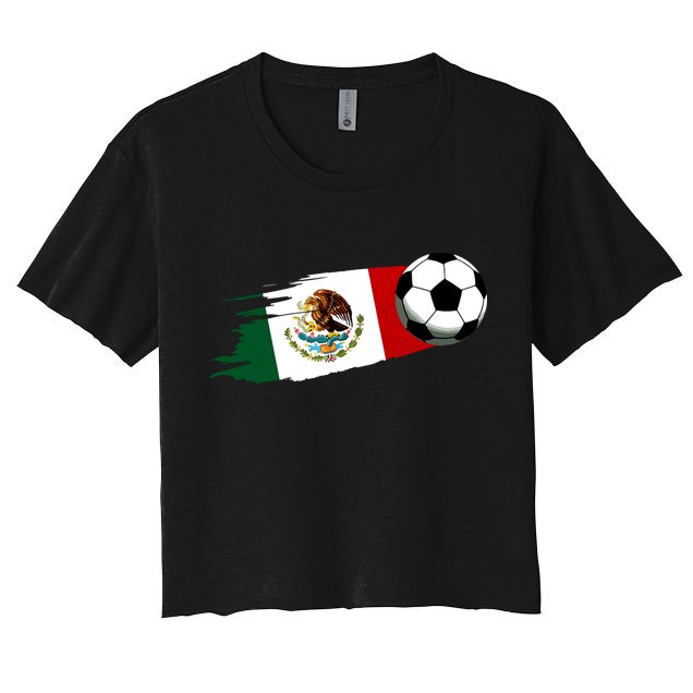 Mexico Flag Jersey Mexican Soccer Team Mexican Crop Top