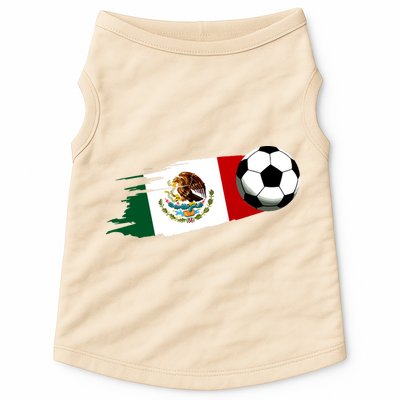 Mexico Flag Jersey Mexican Soccer Team Mexican Doggie Tank