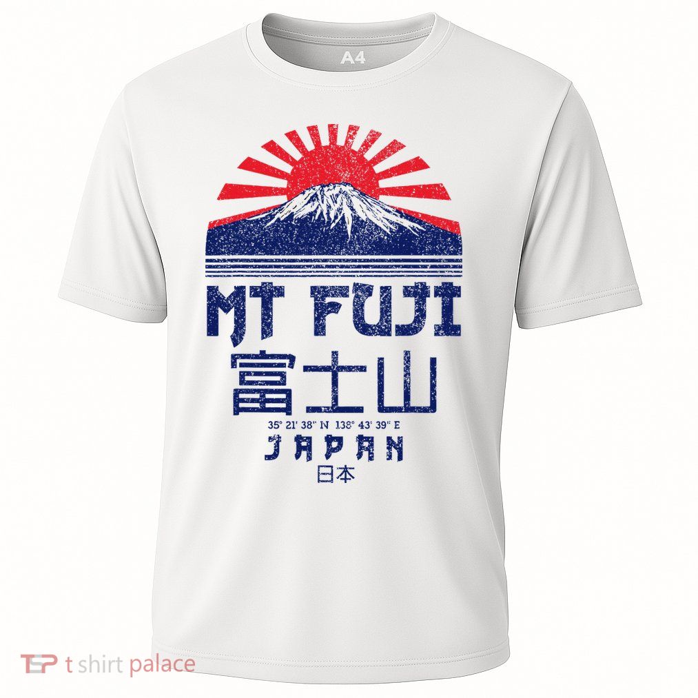 Mt. Fuji Japan Vintage Retro Souvenir Tokyo Japanese Performance Shirt