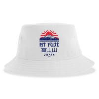 Mt. Fuji Japan Vintage Retro Souvenir Tokyo Japanese Sustainable Bucket Hat