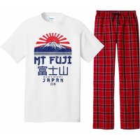 Mt. Fuji Japan Vintage Retro Souvenir Tokyo Japanese Pajama Set