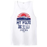 Mt. Fuji Japan Vintage Retro Souvenir Tokyo Japanese PosiCharge Competitor Tank