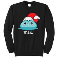 Mount Fuji Japanese Aesthetic Kawaii Mountain Scene Sweatshirt