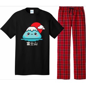 Mount Fuji Japanese Aesthetic Kawaii Mountain Scene Pajama Set