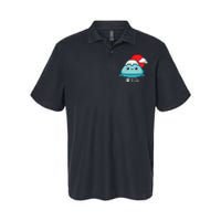 Mount Fuji Japanese Aesthetic Kawaii Mountain Scene Softstyle Adult Sport Polo