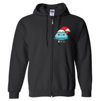 Mount Fuji Japanese Aesthetic Kawaii Mountain Scene Full Zip Hoodie