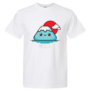 Mount Fuji Japanese Aesthetic Kawaii Mountain Scene Garment-Dyed Heavyweight T-Shirt