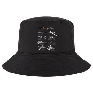 Military's Fastest Jet Fighters Aircraft Plane Of The World Cool Comfort Performance Bucket Hat