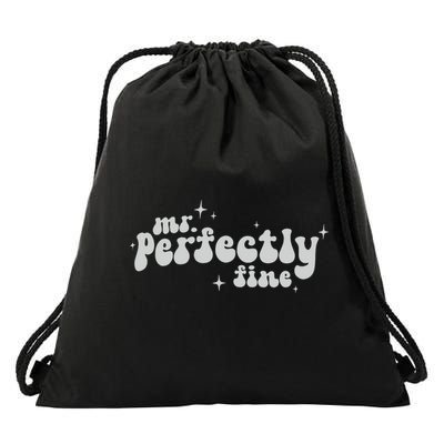 Mr.Perfectly Fine Jonas Brother Drawstring Bag