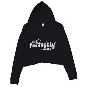 Mr.Perfectly Fine Jonas Brother Crop Fleece Hoodie