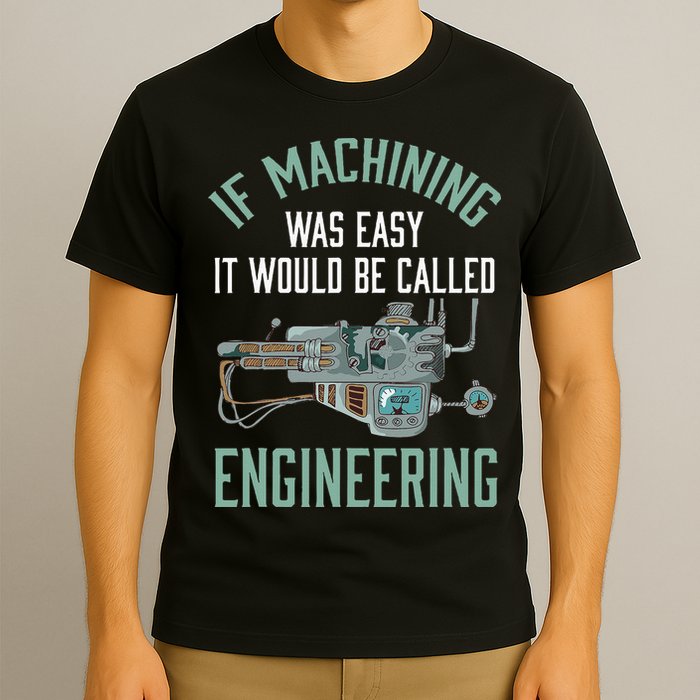 Machinist Funny Joke Humor CNC Machinist Gift T-Shirt