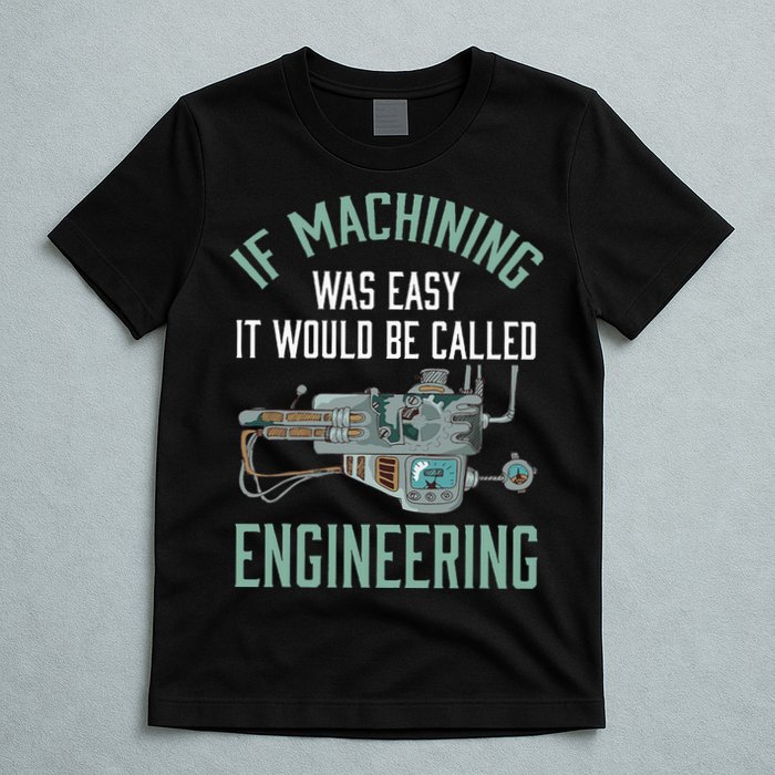 Machinist Funny Joke Humor CNC Machinist Gift T-Shirt