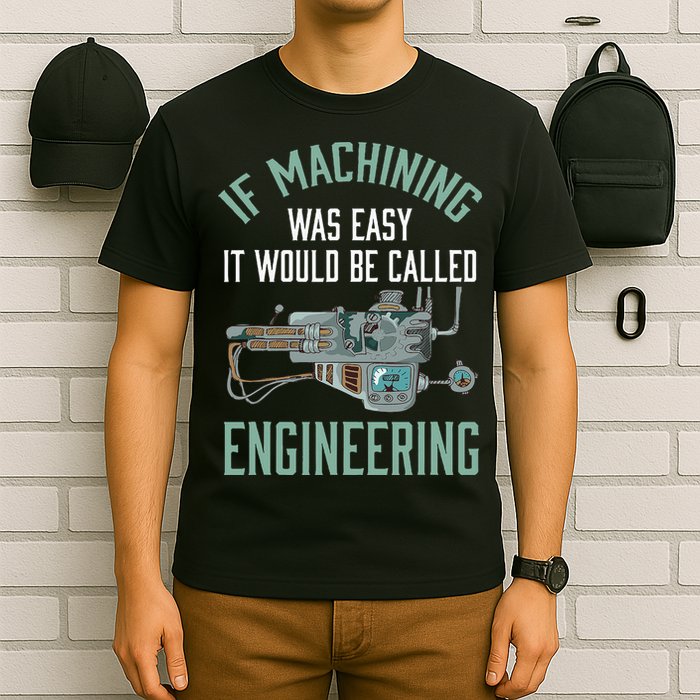 Machinist Funny Joke Humor CNC Machinist Gift T-Shirt
