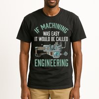 Machinist Funny Joke Humor CNC Machinist Gift Tall T-Shirt