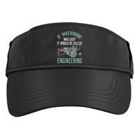 Machinist Funny Joke Humor CNC Machinist Gift Adult Drive Performance Visor