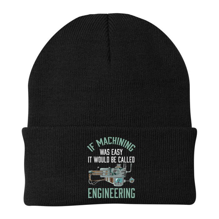 Machinist Funny Joke Humor CNC Machinist Gift Beanie