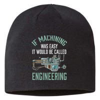 Machinist Funny Joke Humor CNC Machinist Gift Sustainable Beanie