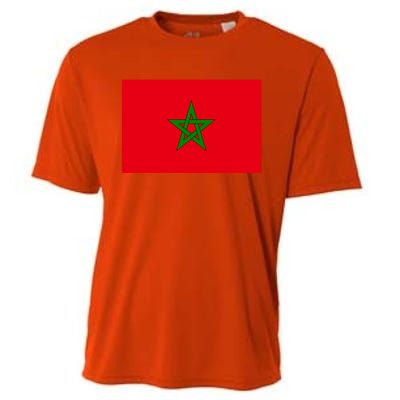 Morocco Football Jersey Moroccan Flag Moroccan Soccer Cute Gift Cooling Performance Crew T-Shirt