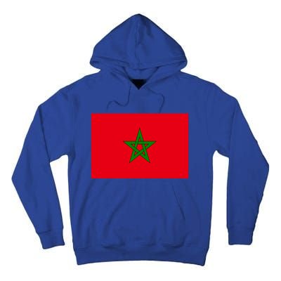 Morocco Football Jersey Moroccan Flag Moroccan Soccer Cute Gift Tall Hoodie