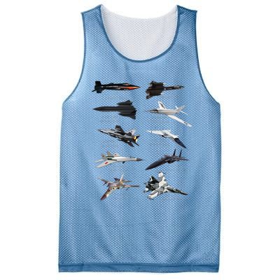 MilitaryS Fastest Jet Fighters Aircraft Plane Of The World Mesh Reversible Basketball Jersey Tank