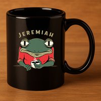 Music Funny Jeremiah The Bullfrog Classic Rock 11oz C Handle Ceramic Mug