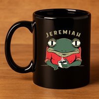 Music Funny Jeremiah The Bullfrog Classic Rock 11oz C Handle Ceramic Mug