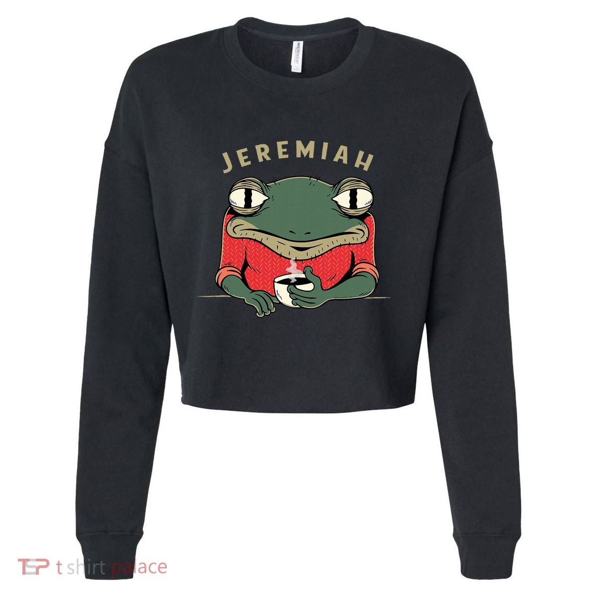 Music Funny Jeremiah The Bullfrog Classic Rock Cropped Pullover Crew