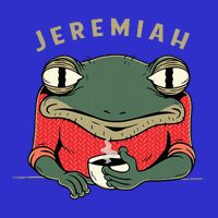 Music Funny Jeremiah The Bullfrog Classic Rock 16 in Basic Backpack