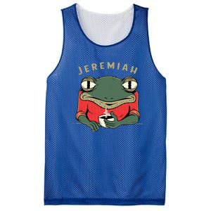 Music Funny Jeremiah The Bullfrog Classic Rock Mesh Reversible Basketball Jersey Tank