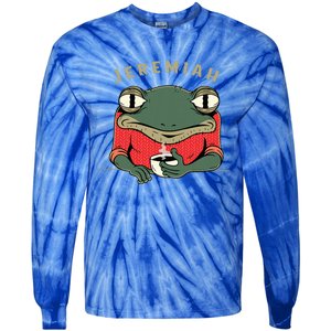 Music Funny Jeremiah The Bullfrog Classic Rock Tie-Dye Long Sleeve Shirt