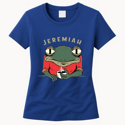 Music Funny Jeremiah The Bullfrog Classic Rock Womens T-Shirt