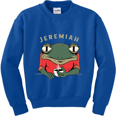 Music Funny Jeremiah The Bullfrog Classic Rock Kids Sweatshirt