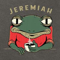 Music Funny Jeremiah The Bullfrog Classic Rock Cotton Canvas Backpack