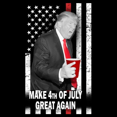 Donald Trump Make 4th Of July Great Again T-Shirt