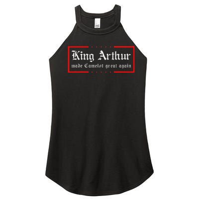 Medieval Festival King Arthur Camelot Great Again Ren Faire Women’s Perfect Tri Rocker Tank