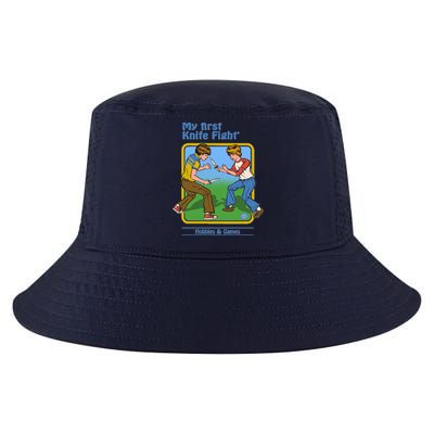 My First Knife Fight Shirt Hobbies And Games Cool Comfort Performance Bucket Hat