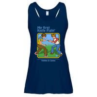 My First Knife Fight Shirt Hobbies And Games Ladies Essential Flowy Tank