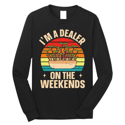 Microgreens Farming Kit Sprout Lover Vegan Diet Microgreen Long Sleeve Shirt