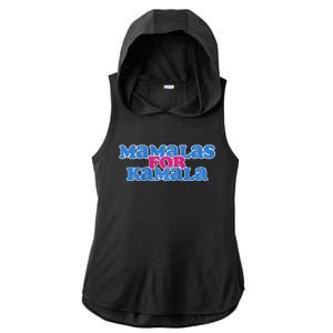 Mamalas For Kamala This Mamala Voting For Kamala Raglan Ladies PosiCharge Tri-Blend Wicking Draft Hoodie Tank