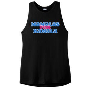 Mamalas For Kamala This Mamala Voting For Kamala Raglan Ladies PosiCharge Tri-Blend Wicking Tank