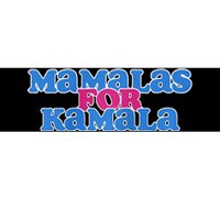 Mamalas For Kamala This Mamala Voting For Kamala Raglan Bumper Sticker