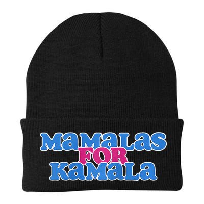 Mamalas For Kamala This Mamala Voting For Kamala Raglan Beanie