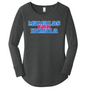 Mamalas For Kamala This Mamala Voting For Kamala Raglan Women's Perfect Tri Tunic Long Sleeve Shirt