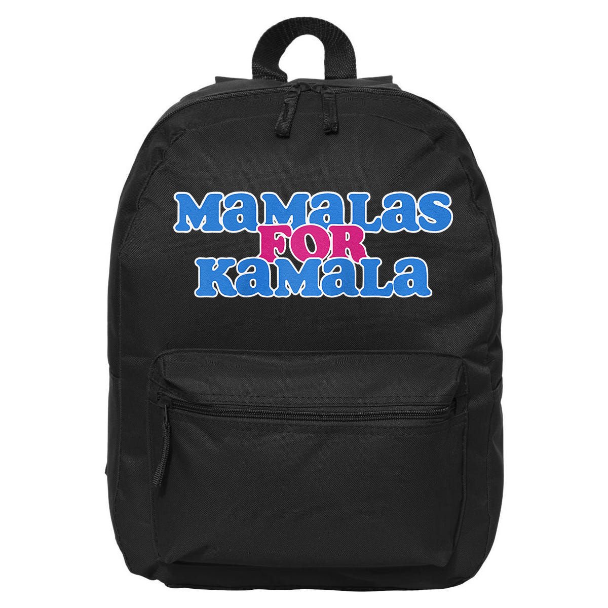 Mamalas For Kamala This Mamala Voting For Kamala Raglan 16 in Basic Backpack