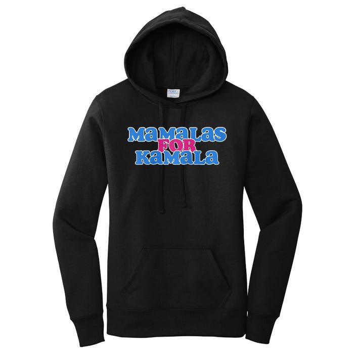 Mamalas For Kamala This Mamala Voting For Kamala Raglan Women's Pullover Hoodie